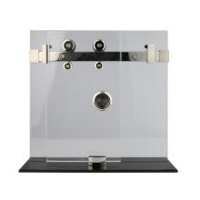 Rodillo para puerta de ducha con sistema de puerta corrediza de vidrio